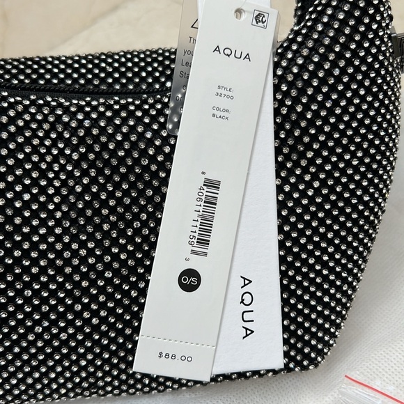 Aqua Rhinestone Handbag - Picture 4 of 6